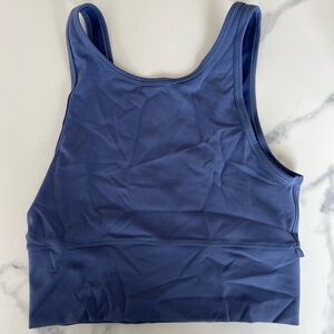 lululemon align blue crop - size 6